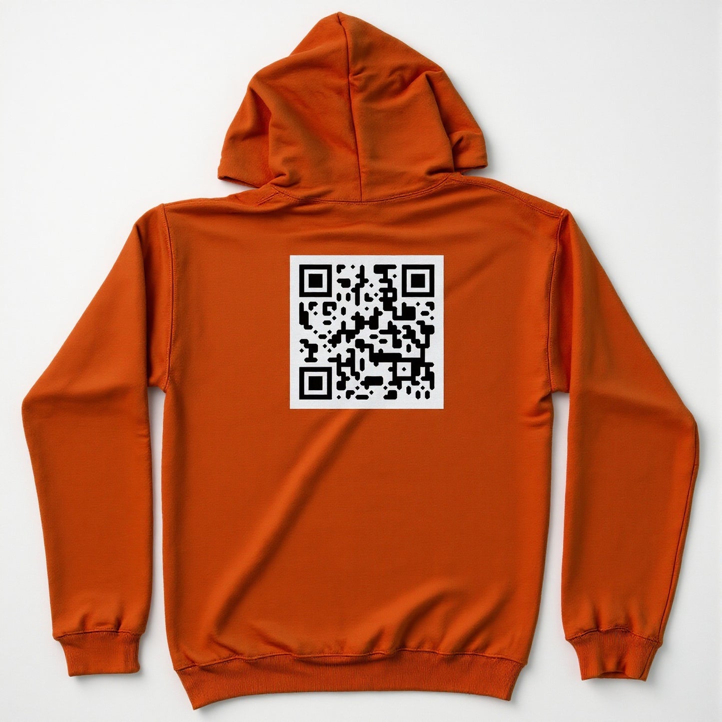 UBA Logo 2 Hoodie Orange – Premium Basketball-Inspired Streetwear