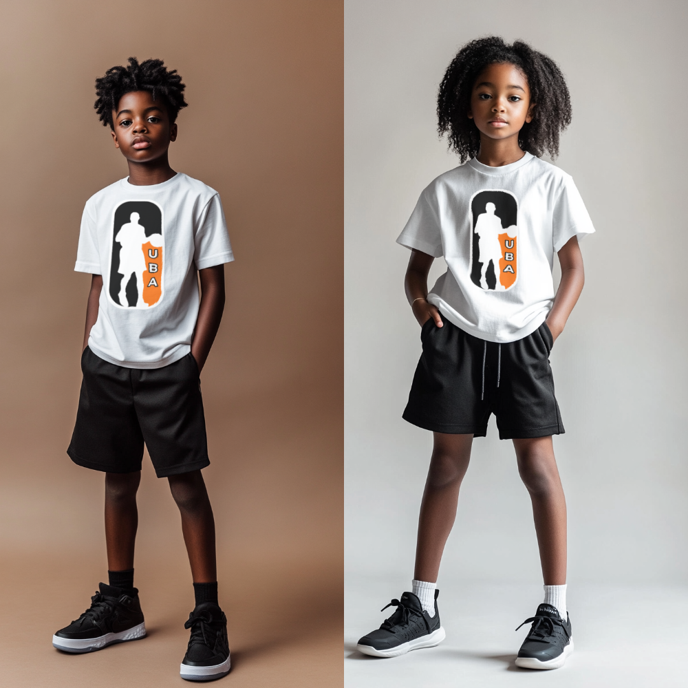 Kids UBA Primary Logo T-Shirt – Hoopers in Training