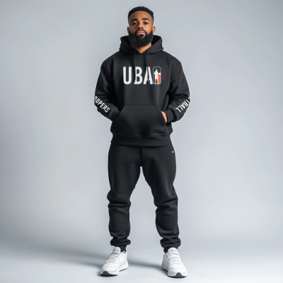 UBA Logo 2 Hoodie – Premium Basketball-Inspired Streetwear