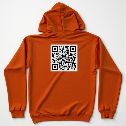 UBA Logo 2 Hoodie Orange – Premium Basketball-Inspired Streetwear