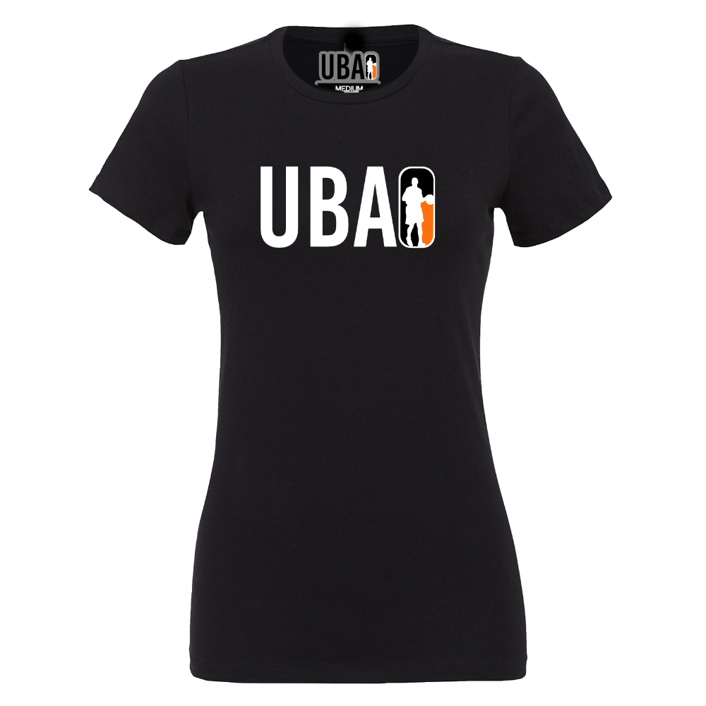 UBA Logo 2 Women's T-Shirt – Basketball Streetwear with a Feminine Fit