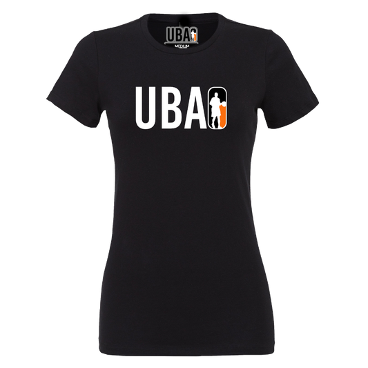 UBA Logo 2 Women's T-Shirt – Basketball Streetwear with a Feminine Fit