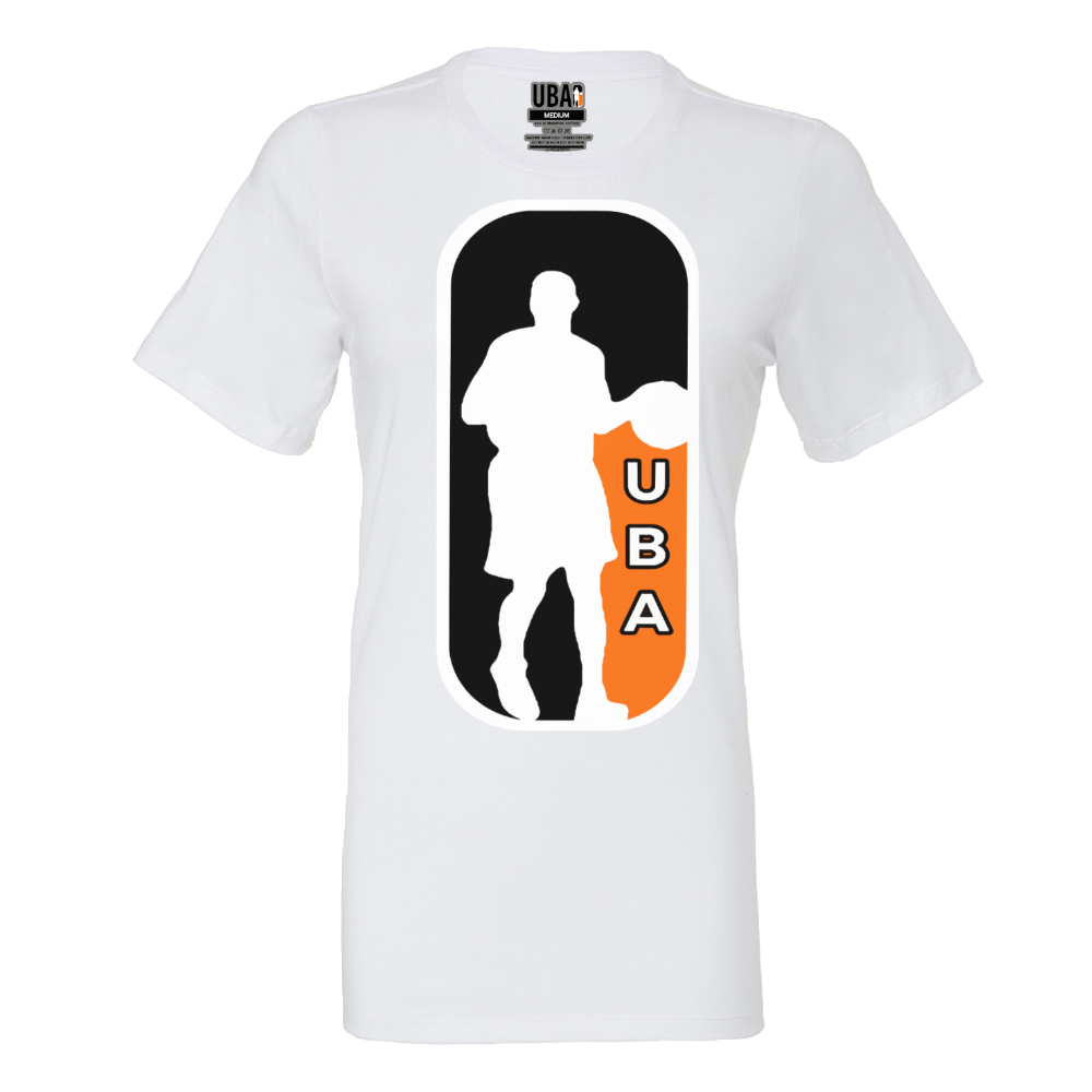 UBA Primary Logo Women's T-Shirt – Basketball Streetwear with a Feminine Edge